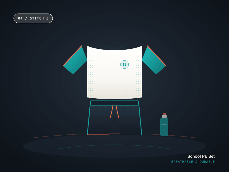 School PE outfit by Stitch 5