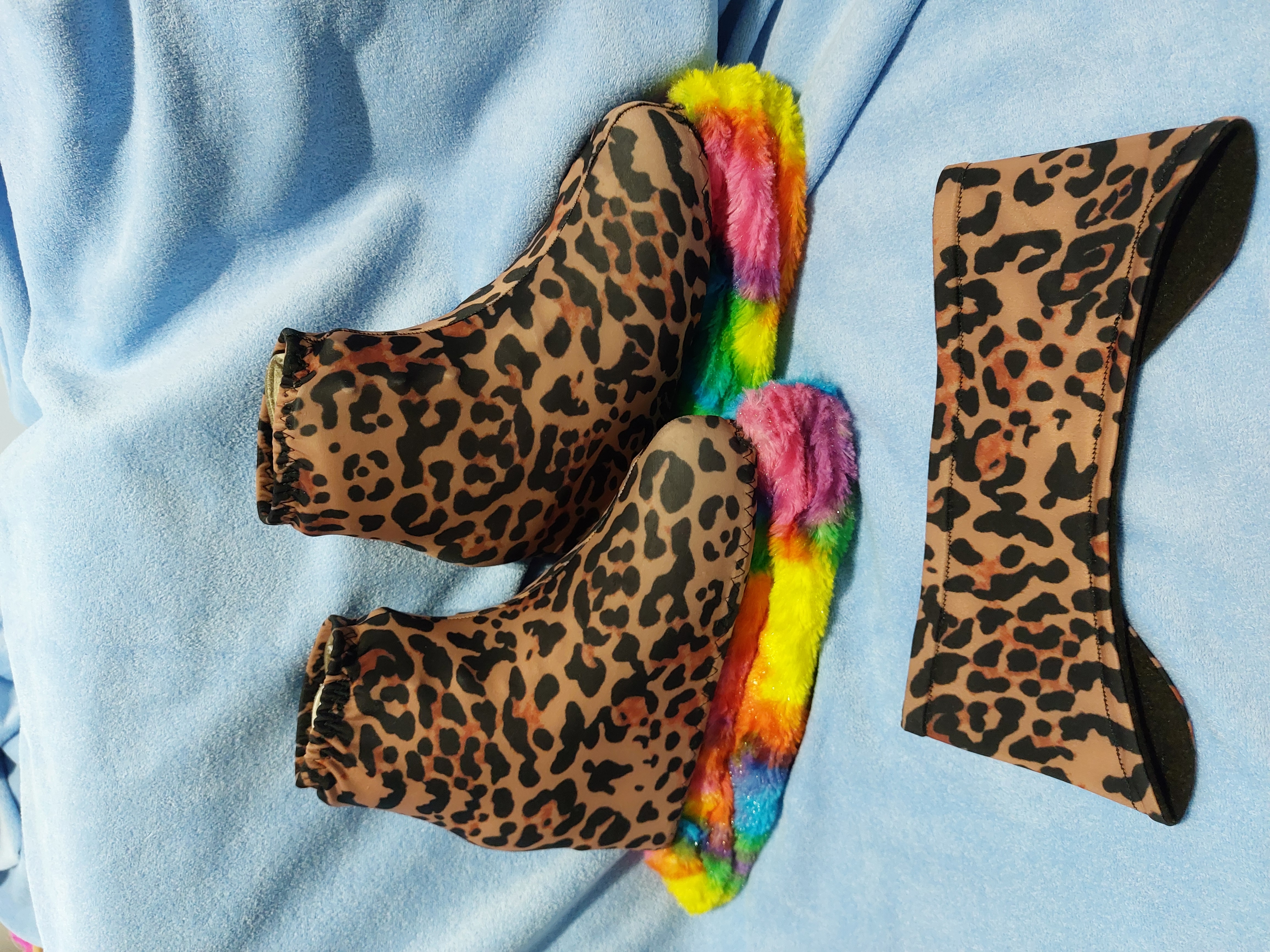 Detail of custom accessories showing texture and finish