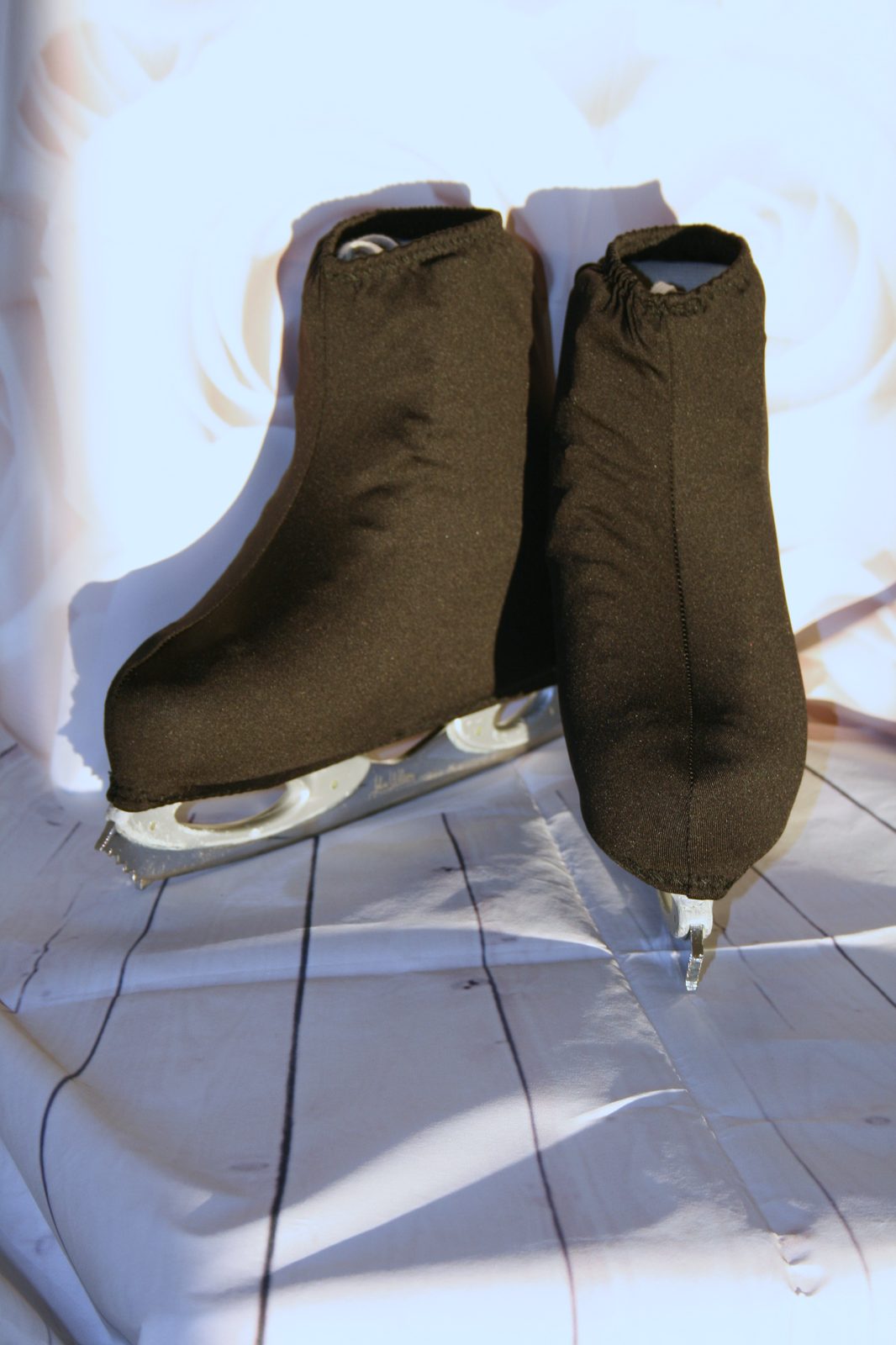 Figure-skating accessories with a bright color palette
